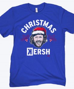 Christmas Kersh Tee Shirt, Los Angeles -MLBPA