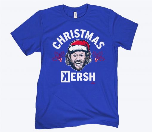 Christmas Kersh Tee Shirt, Los Angeles -MLBPA