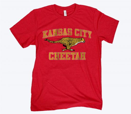 Kansas City Cheetah Tee Shirt - Kansas City Football