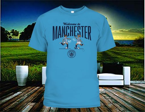 Lavelle & Mewis Welcome to Manchester City Tee Shirt