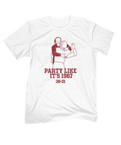 PARTY LIKE IT'S 1987 TEE SHIRT