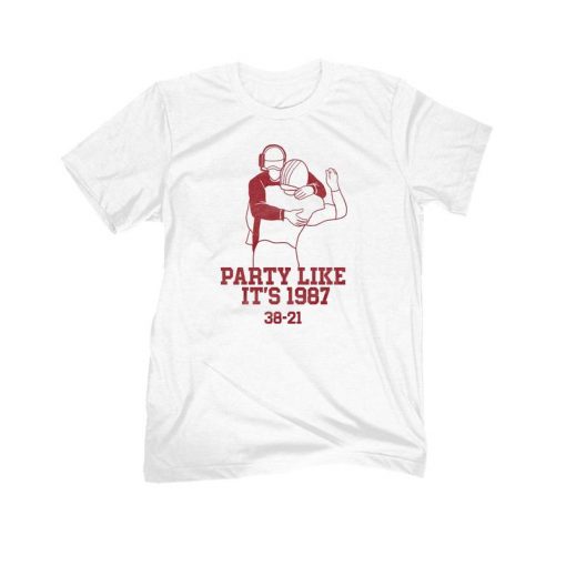 PARTY LIKE IT'S 1987 TEE SHIRT