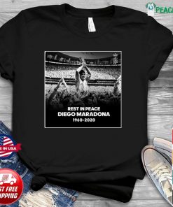 Rest In Peace Diego Maradona 1960-2020 Tee Shirt