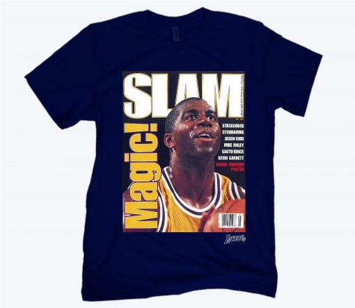 SLAM Cover Tee -Magic Johnson Official T-Shirt