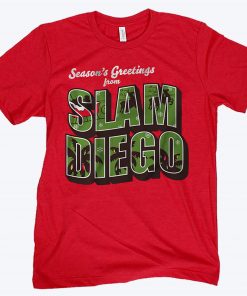 Season's Greetings from Slam Diego Funny Christmas Shirt