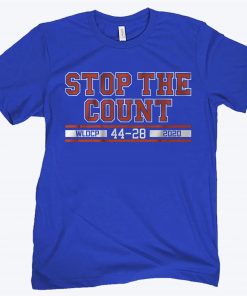 Stop the Count 44-28 Shirt, Gainesville Football