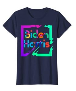 Top Biden Harris Cool Retro Cool 80s 90s Color Shirt
