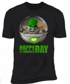 Baby Yoda Happy St Patrick's Day Tee Shirt