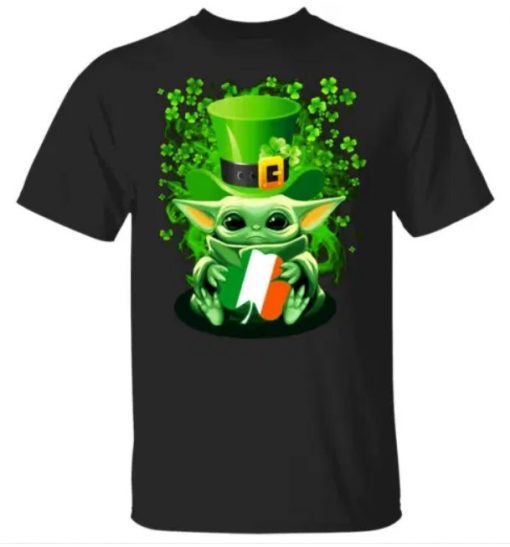 Baby Yoda St Patricks Day 2021 Shirt