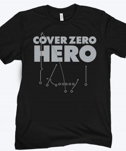 Cover Zero Hero Football Tee Shirt
