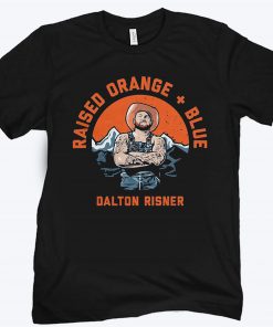 Dalton Risner, Raised Orange & Blue Tee Shirt