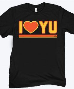 Yu Darvish I Love Yu T-Shirt, San Diego - MLBPA