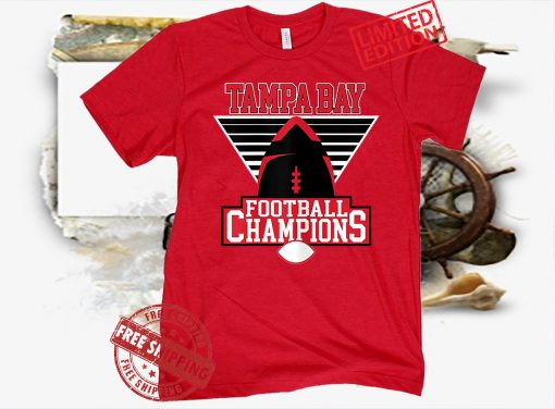 2021 Tampa Bay Football Champions TB T-Shirt