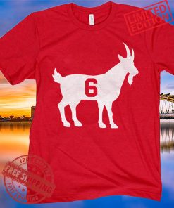 6 GOAT TEE SHIRT