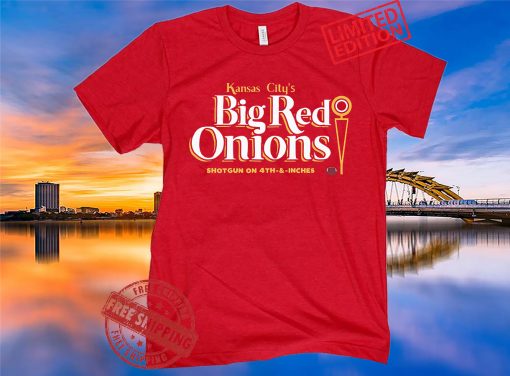Big Red Onions Tee Shirt - Kansas City Football