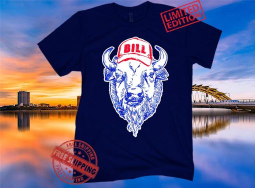 Buffalo Bills Wear Hat Logo Shirt