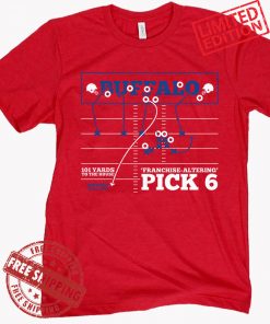 Buffalo Pick 6 Shirt - Buffalo Football