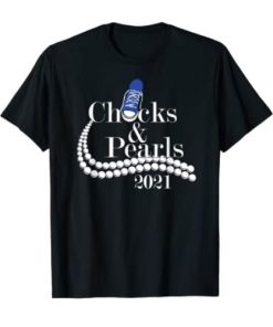 Chucks and Pearls Tee Shirt