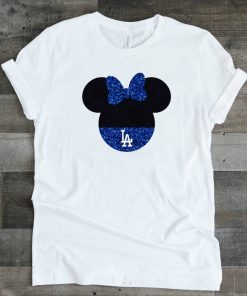 Disney Mickey Minnie Los Angeles Dodgers MLB Tee Shirt