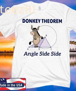 Donkey Theorem Angle Side Side Classic T-Shirt