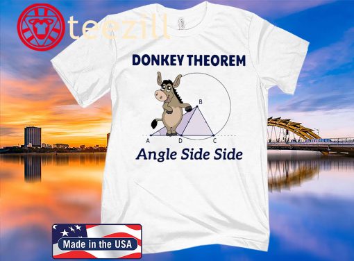 Donkey Theorem Angle Side Side Classic T-Shirt