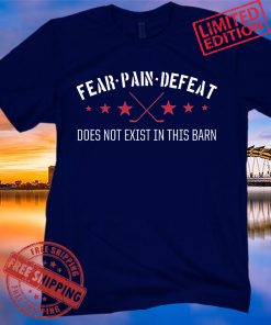 Fear Pain Defeat Do Not Exist Tee Shirt - Washington Hockey