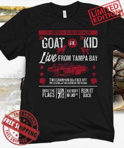 GOAT vs Kid Shirt - KC & Tampa Bay Football