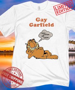 Gay Garfield Classic Funny Tee Shirt