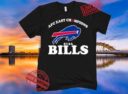 HOT Buffalo Bills 2021 Billieve AFC East Champions T-Shirt S-5XL, Bills AFC East Champions 2021 Football Shirt