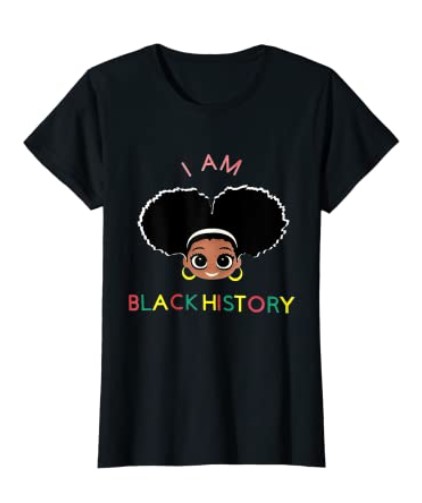 I Am The Strong African Queen girls - Black History Month day Shirt