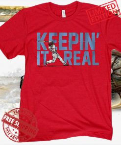 J.T. Realmuto Keepin' It Real Tee Shirt - MLBPA Licensed