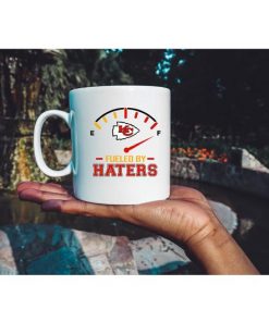 KC Fueled By Haters Mug, KC, Kansas City Chiefs Football Team