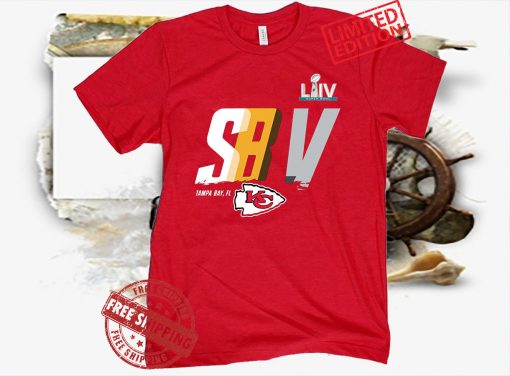 Kansas City Chiefs Nike Super Bowl LV Bound Team Logo Tshirt
