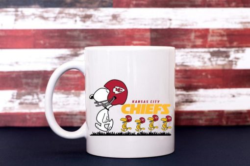 Kansas City Chiefs Snoopy Woodstock's Mug Coffee