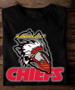 Kansas City, Kansas City Chiefs, Mahomes, KC Chiefs, Chiefs Svg, Silhouette Native American Chiefs Shirt