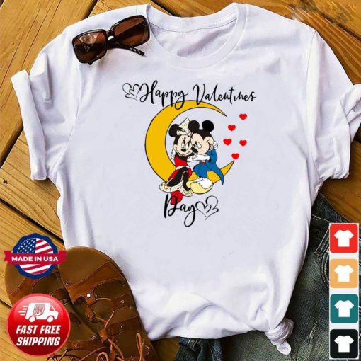 Mickey Mouse And Minnie Mouse Happy Valentines Day Valentine’s 2021 Shirt
