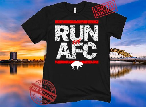 Run The AFC Buffalo Bills Logo Shirt