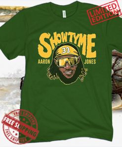 Showtyme T-Shirt, Green Bay - Licensed by Aaron Jones