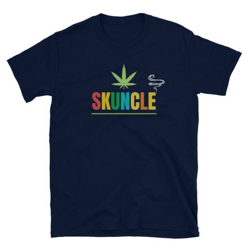 Skuncle Like A Regular Uncle But More Chill - Skunkle - Uncle Weed Smoker Skuncle - Weed Uncle - Tee Shirt Funny Gift