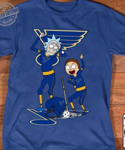 St. Louis Blues Tee Rick and morty Shirt