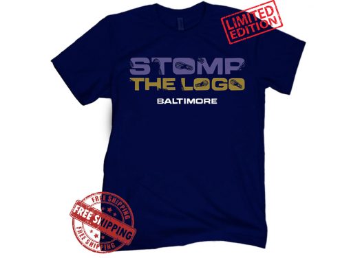 Stomp the Logo Shirt - Baltimore Football