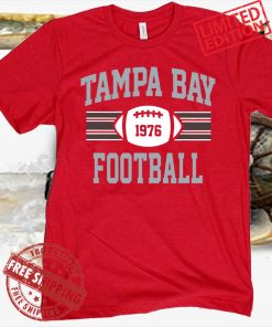 Tampa Bay Football Athletic Vintage Sports Team Fan Tee Shirt