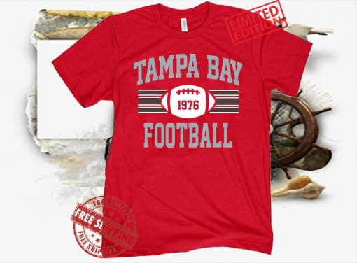 Tampa Bay Football Athletic Vintage Sports Team Fan Tee Shirt