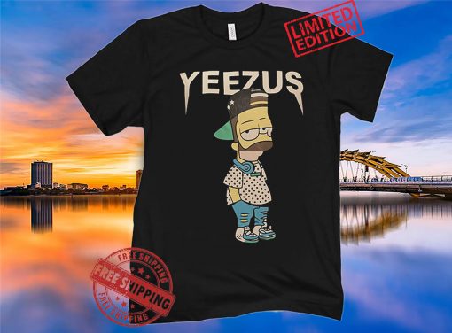 Yeezus Bart Simpson Tee Shirt