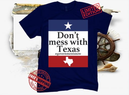 2021 Don't Mess With Texas Government Snow Shirt