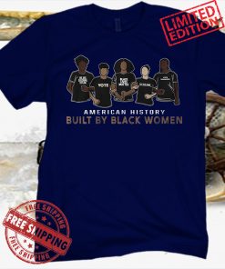 AMERICAN HISTORY BUILT BY BLACK WOMEN TEE WNBPA Licensed