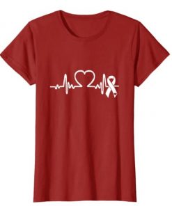 American Heart Disease Awareness Heart Shirt