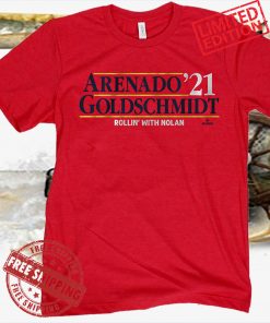 Arenado-Goldschmidt 2021 Tee Shirt STL - MLBPA Licensed