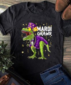 Awesome Dino Saurus Mardi Gras Costume 2021 Shirt Gift For Kids Boys Girls, Birthday Gift