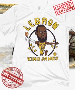 LeBron James King James Caricature Shirt